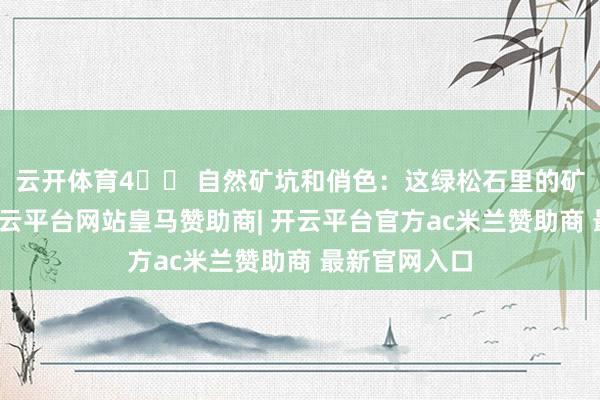 云开体育4️⃣ 自然矿坑和俏色：这绿松石里的矿坑和俏色-开云平台网站皇马赞助商| 开云平台官方ac米兰赞助商 最新官网入口